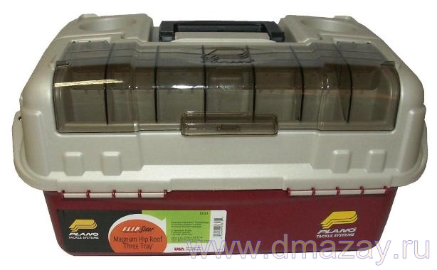   PLANO 8613-00 MAGNUM FLIPSIDER 3-TRAY	   	  